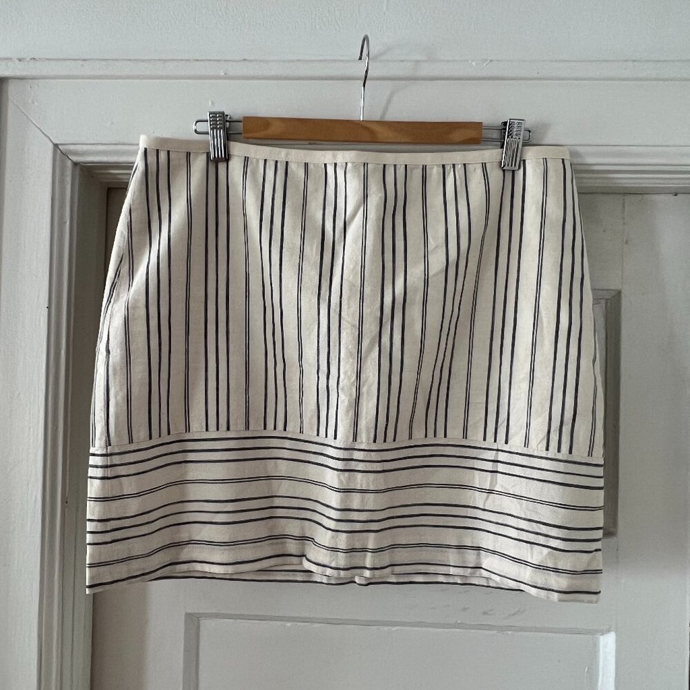 Madewell Striped Miniskirt